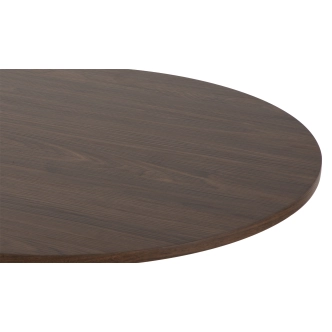 Jídelní stůl TALUIR 80 cm, hnědá