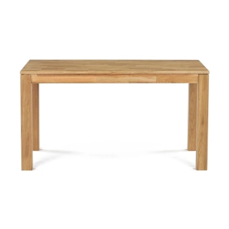Jídelní stůl XERARWEL 140x80x75, masiv dub