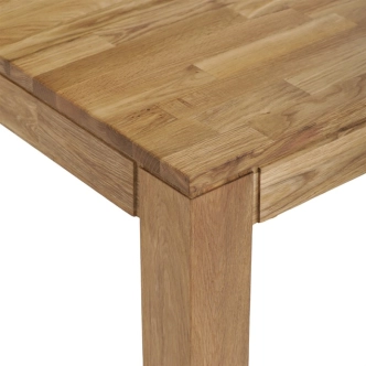 Jídelní stůl XERARWEL 140x80x75, masiv dub