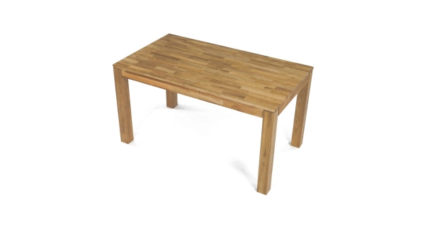 Jídelní stůl XERARWEL 140x80x75, masiv dub