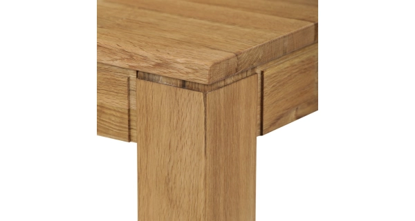 Jídelní stůl XERARWEL 140x80x75, masiv dub