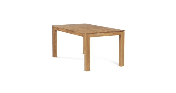 Jídelní stůl XERARWEL 160x90x75, masiv dub