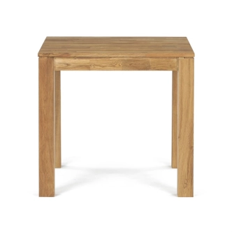 Jídelní stůl XERARWEL 80x80x75 cm, masiv dub