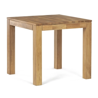 Jídelní stůl XERARWEL 80x80x75 cm, masiv dub
