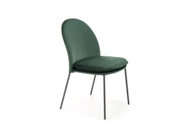 Jídelní židle ALTON, tmavě zelená