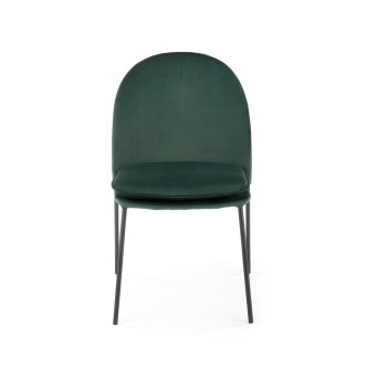 Jídelní židle ALTON, tmavě zelená