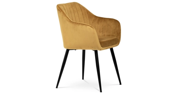 Jídelní židle ANANKA, žlutá