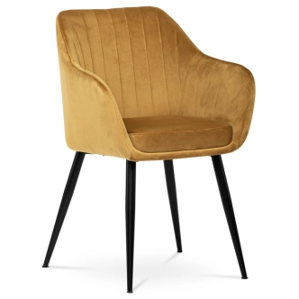 Jídelní židle ANANKA, žlutá