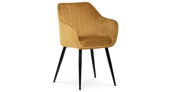 Jídelní židle ANANKA, žlutá
