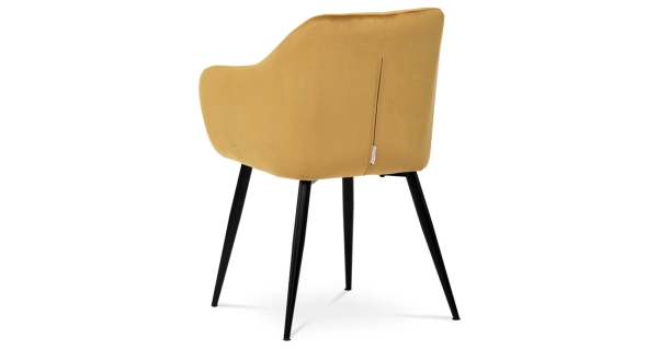 Jídelní židle ANANKA, žlutá