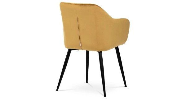 Jídelní židle ANANKA, žlutá