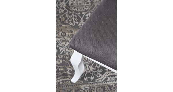 Jídelní židle ARAFA, bílá/šedá