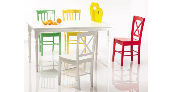 Jídelní židle AVERKIO, bílá