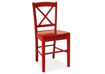 Jídelní židle AVERKIO, červená