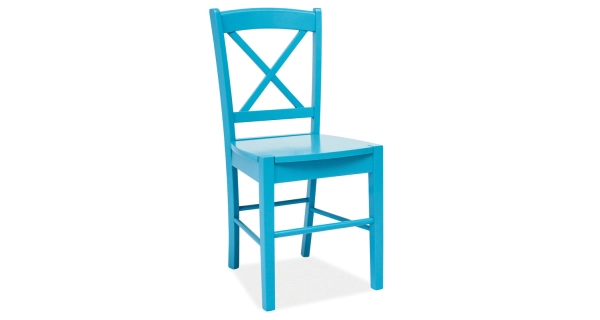 Jídelní židle AVERKIO, modrá