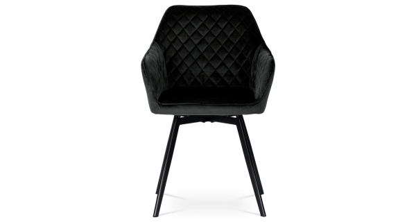 Jídelní židle, BASSIE, černá