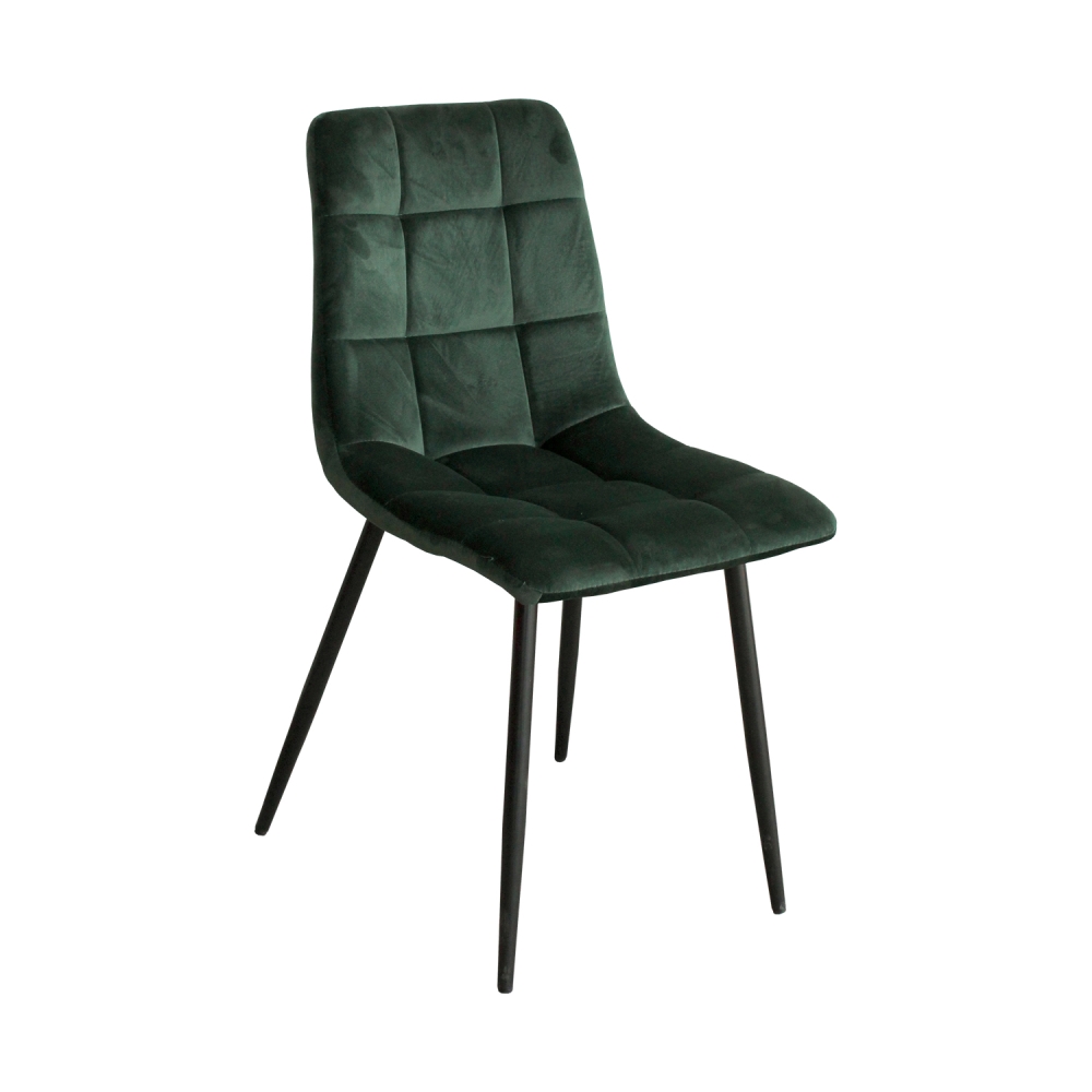Jídelní židle KALINA, zelený samet