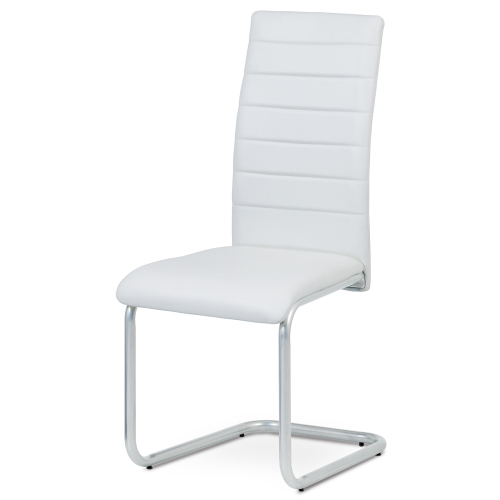 Jídelní židle TORIGON, bílá/šedý lak