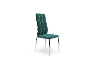 Jídelní židle EYLAR, tmavě zelená