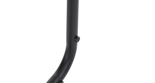 Jídelní židle FENVON, světle šedá látka, černý kov