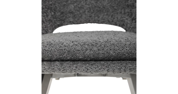 Jídelní židle FENVORIV, šedá látka