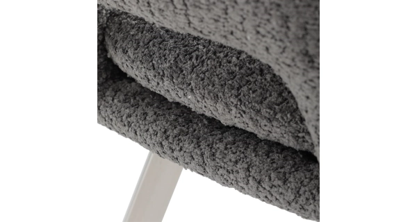 Jídelní židle FENVORIV, šedá látka