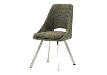 Jídelní židle FENVORIV, zelená látka