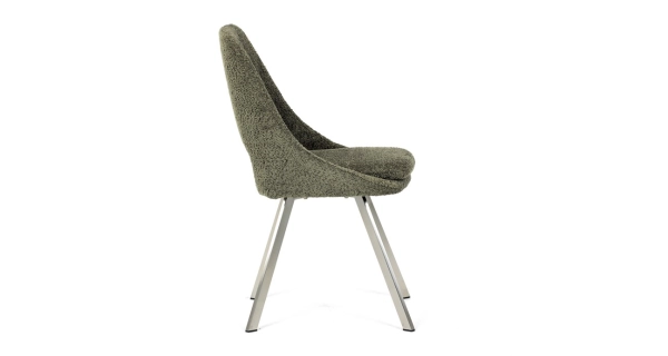 Jídelní židle FENVORIV, zelená látka