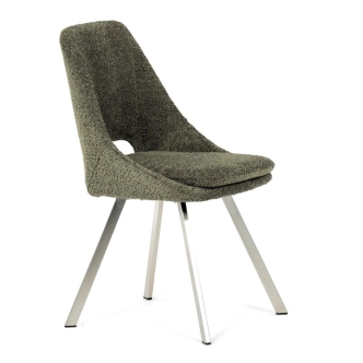 Jídelní židle FENVORIV, zelená látka