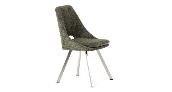 Jídelní židle FENVORIV, zelená látka