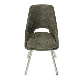 Jídelní židle FENVORIV, zelená látka