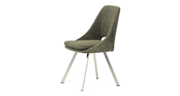 Jídelní židle FENVORIV, zelená látka