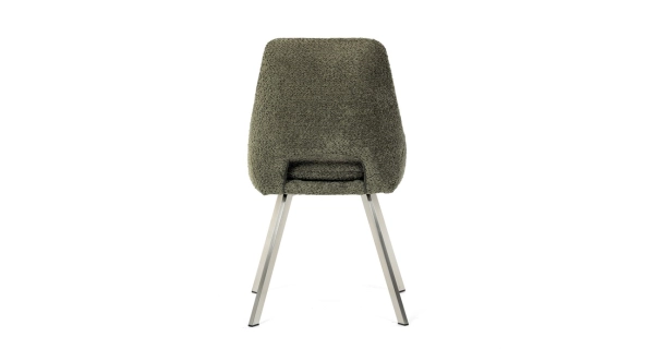 Jídelní židle FENVORIV, zelená látka