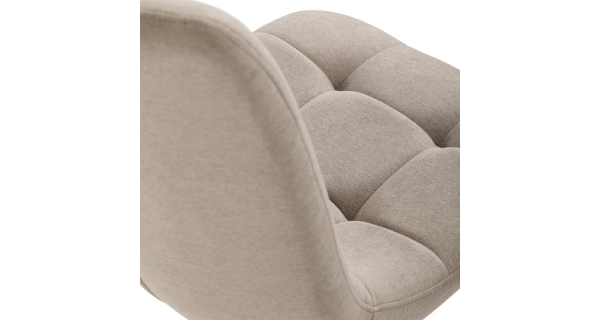 Jídelní židle FENXERNAL, cappuccino látka, černý kov