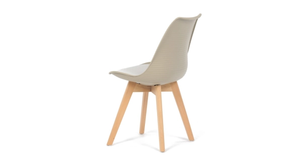 Jídelní židle FESMARO, cappuccino / bílá