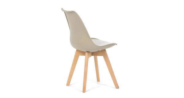 Jídelní židle FESMARO, cappuccino / bílá