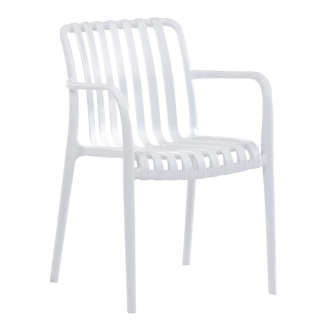 Jídelní židle FRILON, bílá