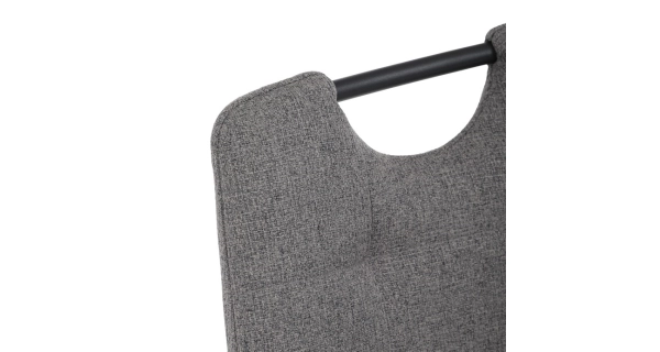 Jídelní židle FRIZEL, šedá látka