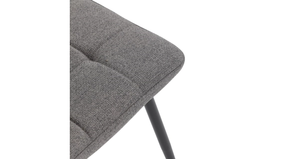 Jídelní židle FRIZEL, šedá látka