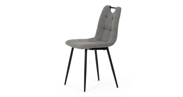 Jídelní židle FRIZEL, šedá látka