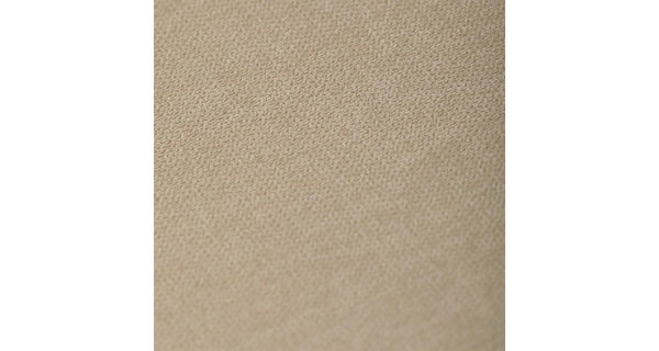 Jídelní židle GARXEROR, béžová látka, šedý kov