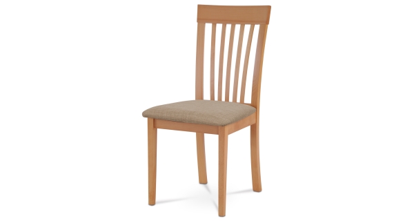 Jídelní židle GLAREOLA, buk/béžová