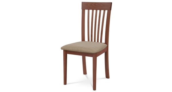 Jídelní židle GLAREOLA, třešeň/krémová