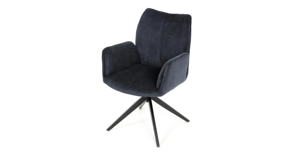 Jídelní židle GLARON, modrá