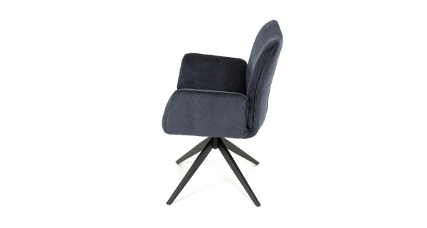 Jídelní židle GLARON, modrá