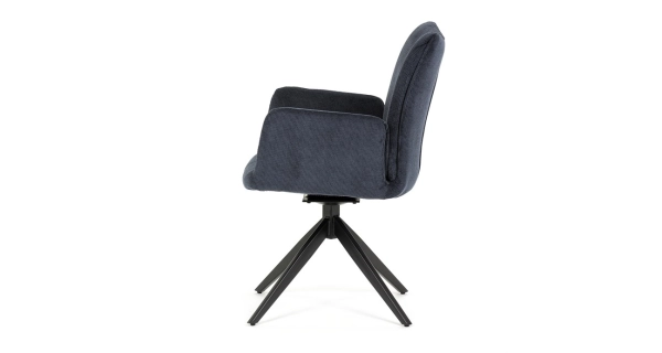 Jídelní židle GLARON, modrá