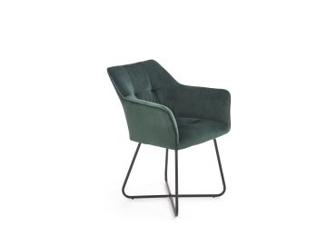 Jídelní židle HACKBERRY, tmavě zelená