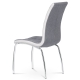 Jídelní židle IDARED, šedá/chrom