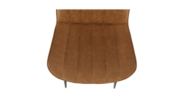 Jídelní židle IVELIV, hnědá/černá