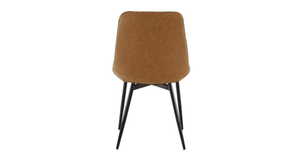 Jídelní židle IVELIV, hnědá/černá